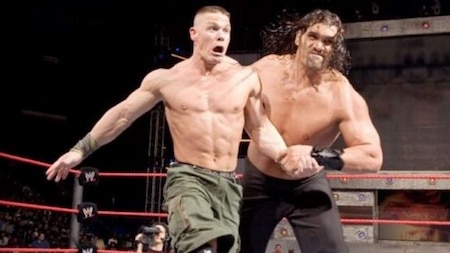 That battle with John Cena