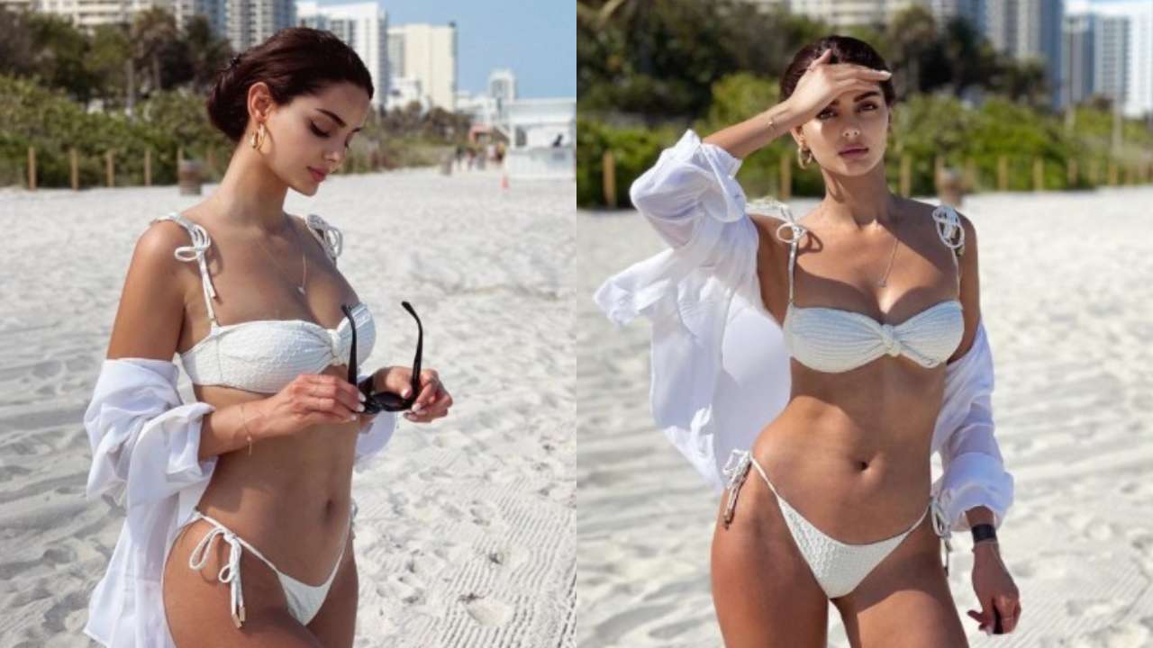 1280px x 720px - Aishwarya Rai Bachchan's doppelganger Mahalagha Jaberi is ruling internet  with her bold, sexy bikini pictures