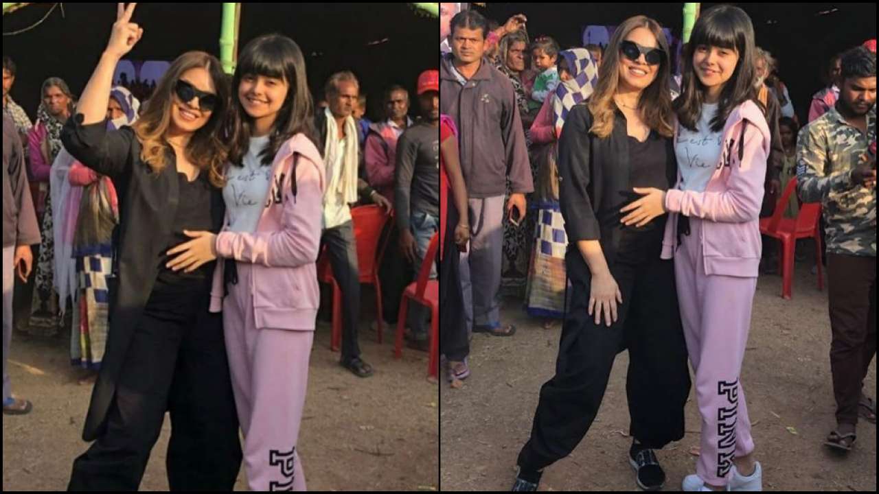 Mahima Chaudhry's daughter Ariana Mukherji is taller than her mom