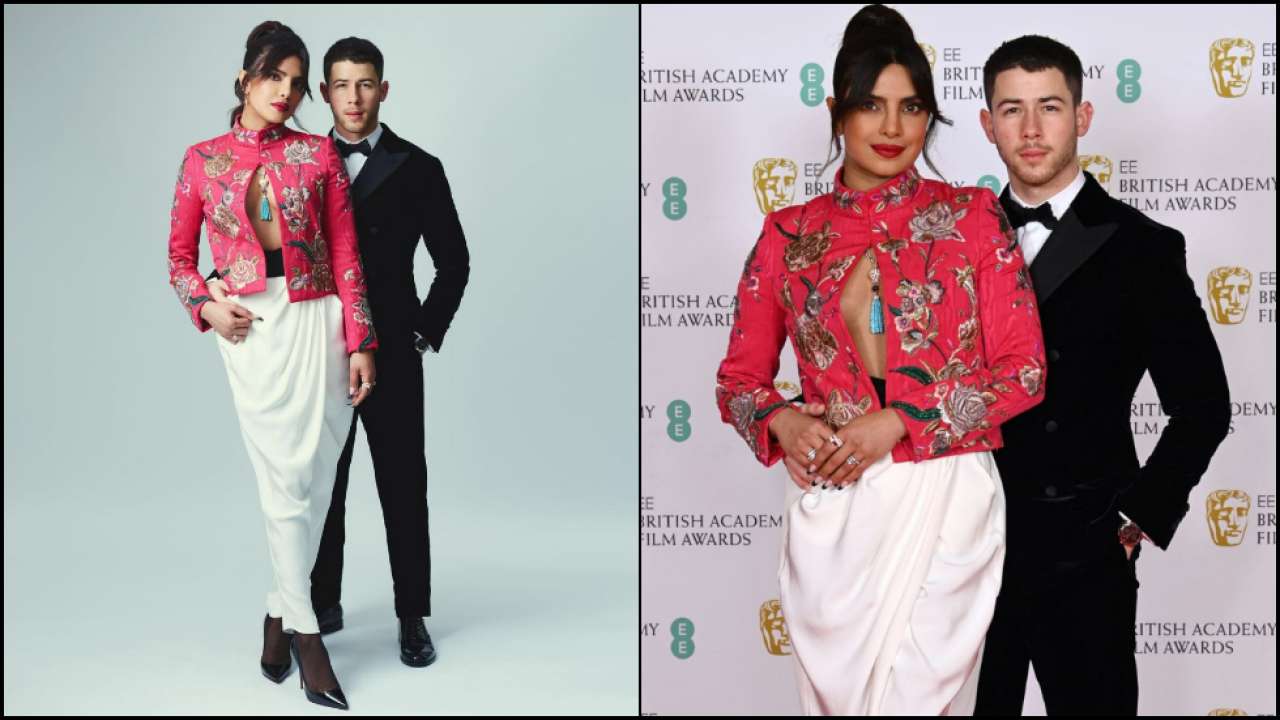 BAFTA 2021 Priyanka Chopra strikes two different alluring looks, makes