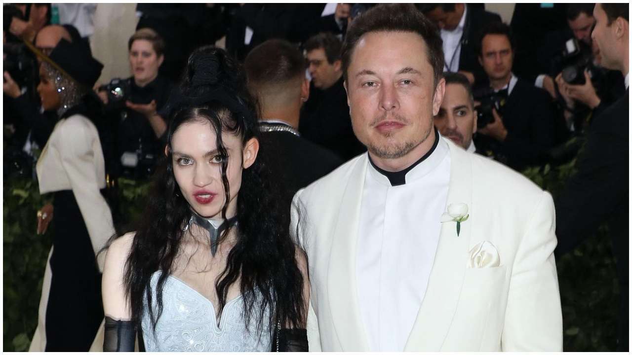 Tesla CEO Elon Musk's girlfriend Grimes goes topless to ...