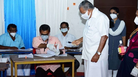 Kerala Chief Minister Pinarayi Vijayan COVID-19 positive