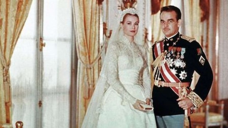 Grace Kelly and Prince Rainier III of Monaco