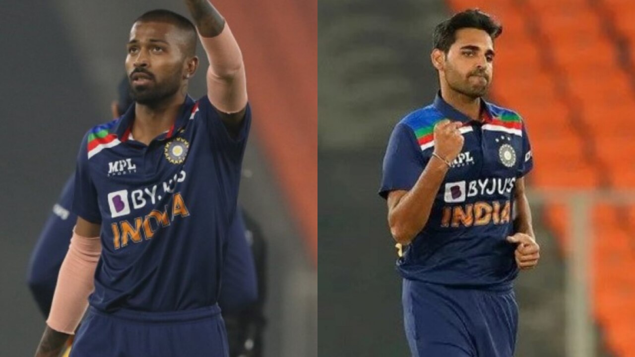 Hardik Pandya and Bhuvneshwar Kumar