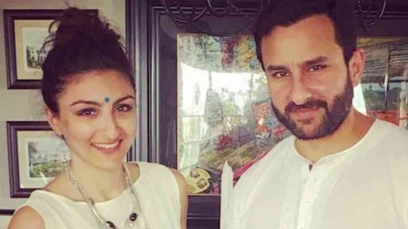 Saif Ali Khan and Soha Ali Khan