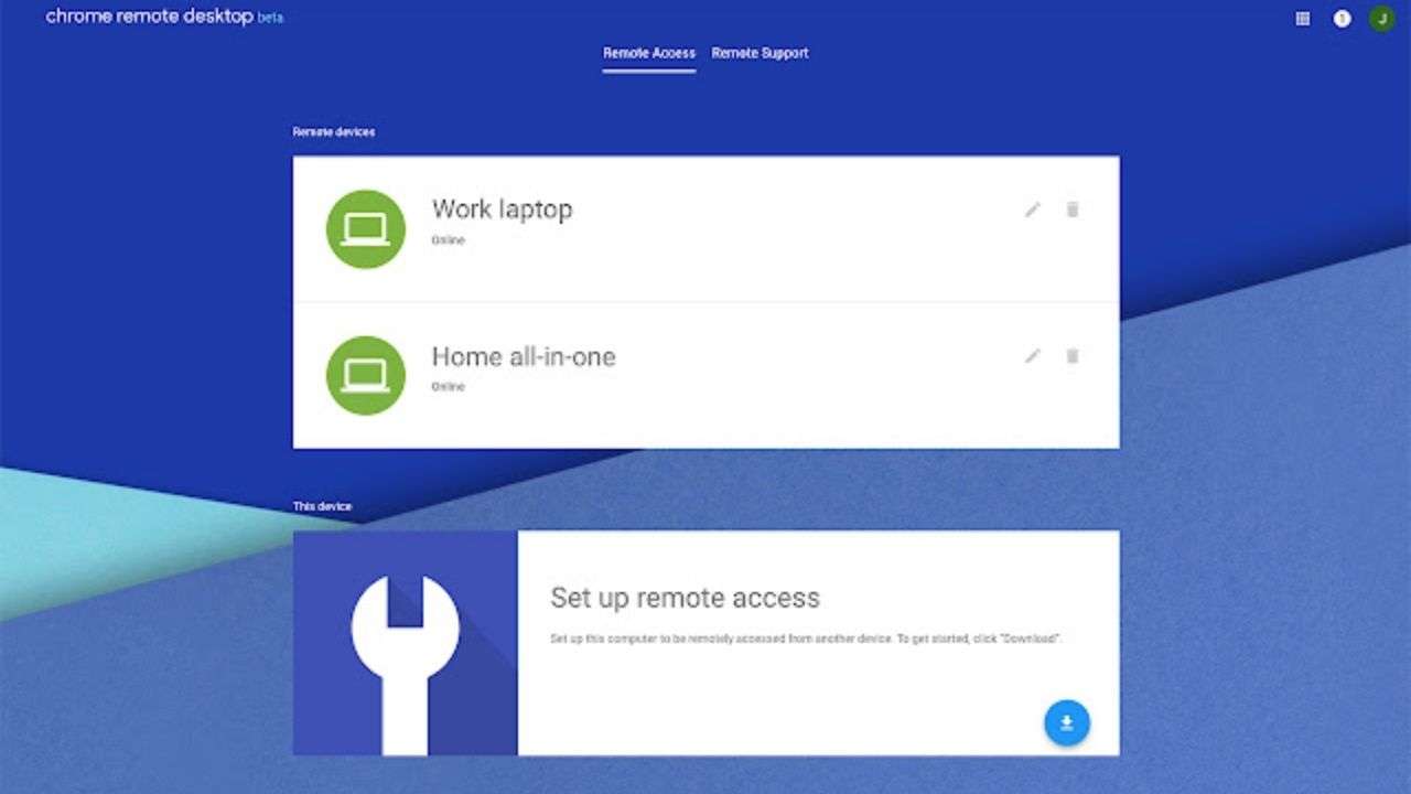 Chrome Remote Desktop