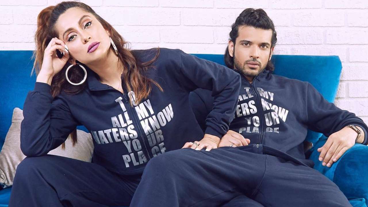 "She may have gone ahead, but I haven't," says Karan Kundra about her