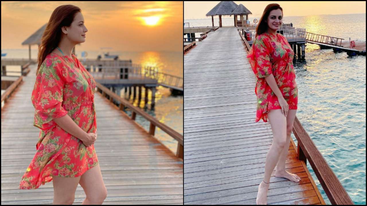 Mom-to-be Dia Mirza's unseen photos from Maldives vacation are too  beautiful for words