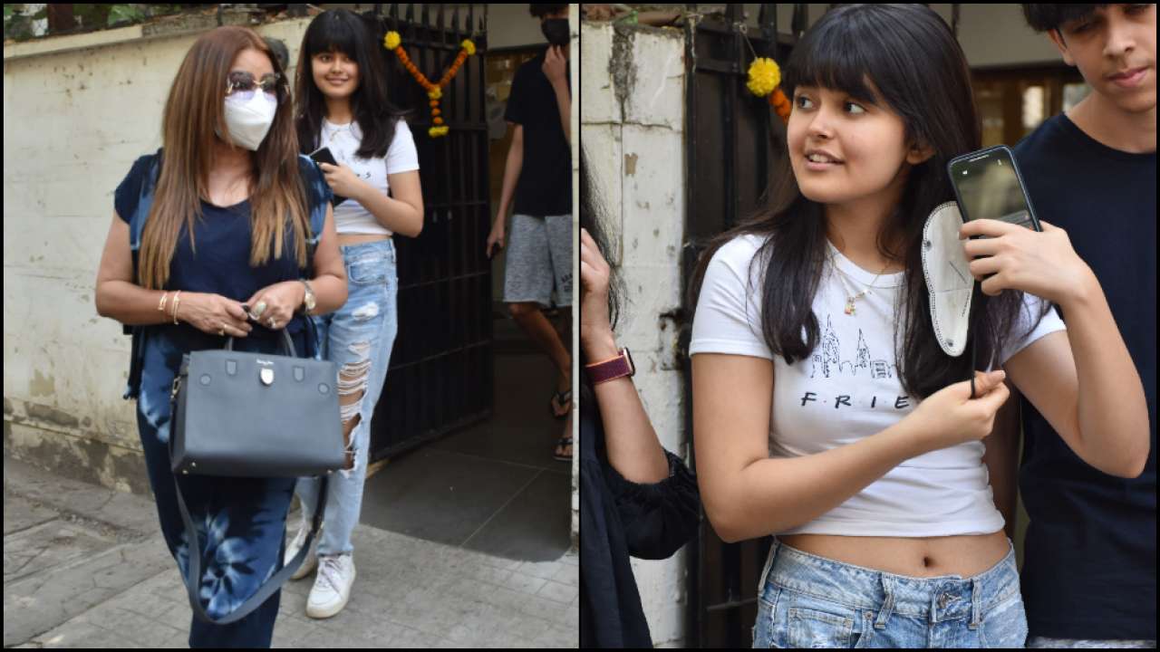 Mahima Chaudhary Xxx - Mahima Chaudhry steps out in Mumbai with family, daughter Ariana grabs  everyone's attention - In Pics