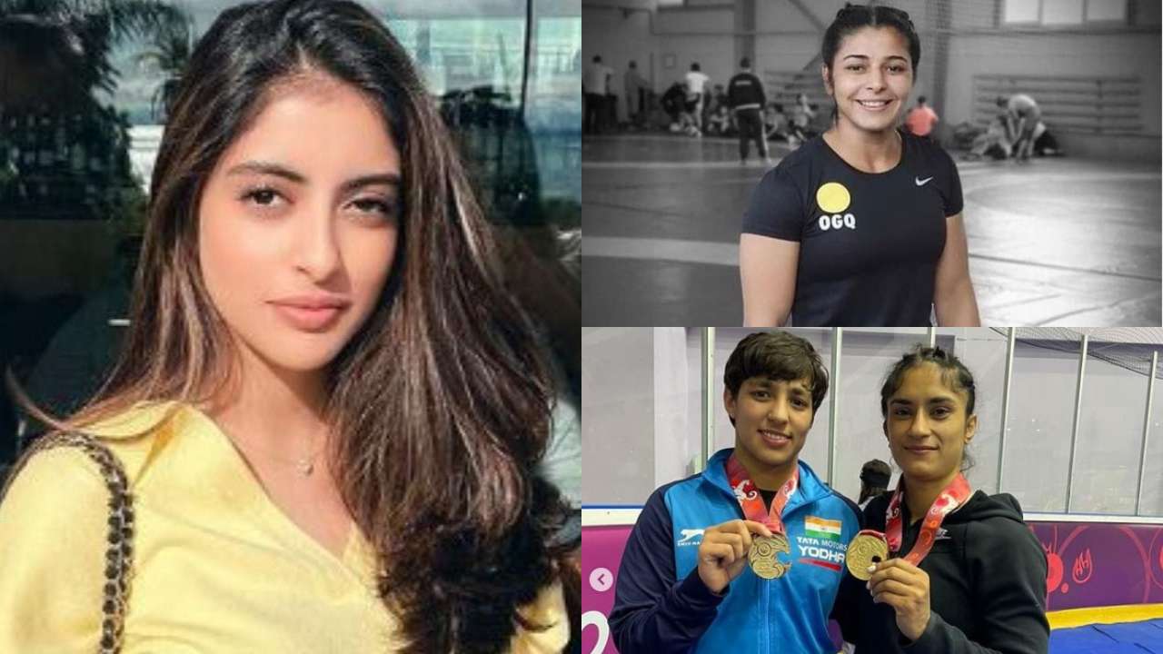 Navya Naveli Nanda says amid IPL, women wrestlers Vinesh Phogat, Anshu Malik, Sarita Mor 'not given their due' - Vimarsana News