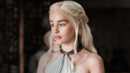 Emilia Clarke as Daenerys Targaryen