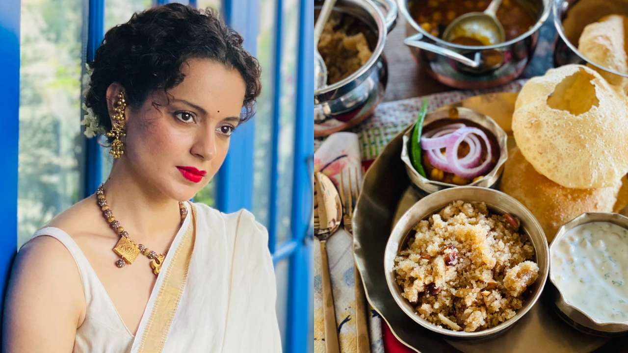Kangana Ranaut brutally trolled for posting photo of ‘prasadam thali’ with onions, actress offers explanation