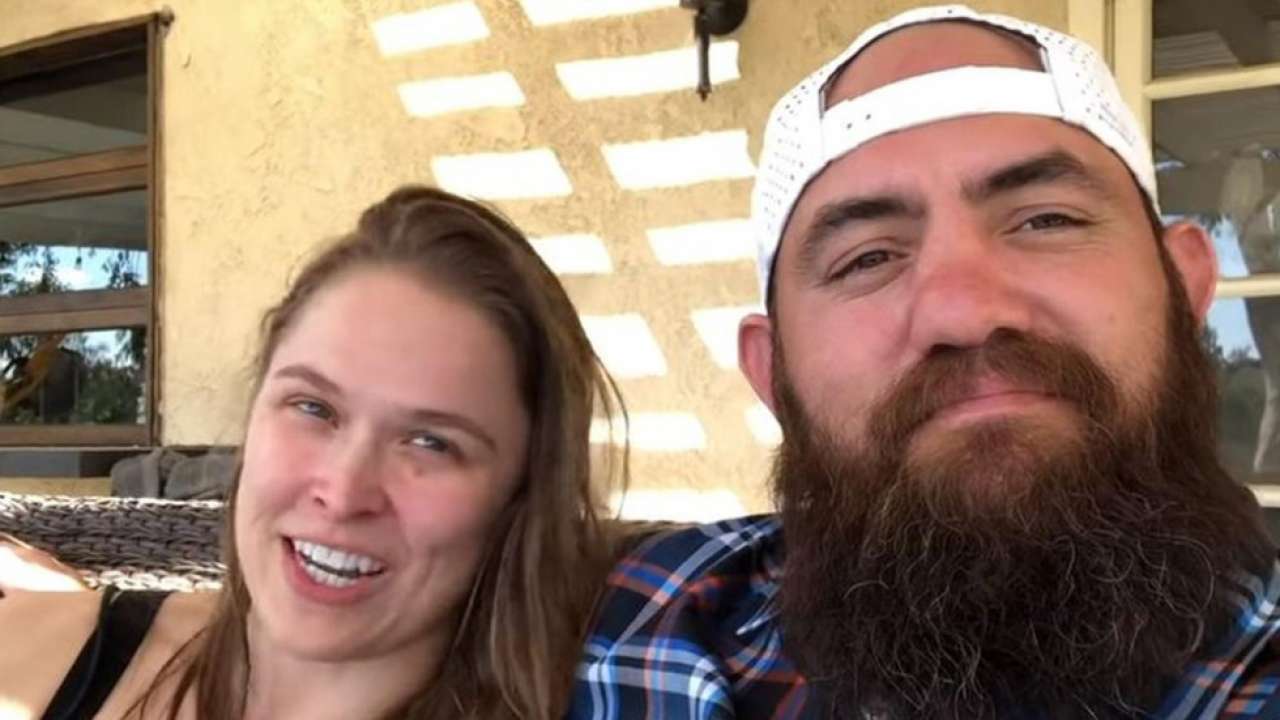 Ronda Rousey and Travis Browne