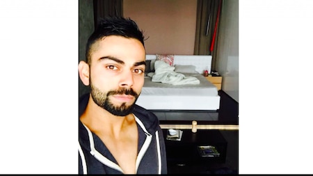 Virat Kohli's bedroom