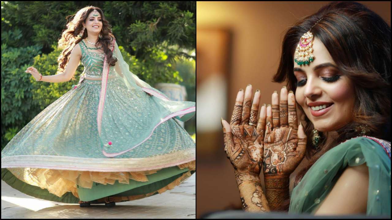 Bride-to-be Sugandha Mishra's Mehendi