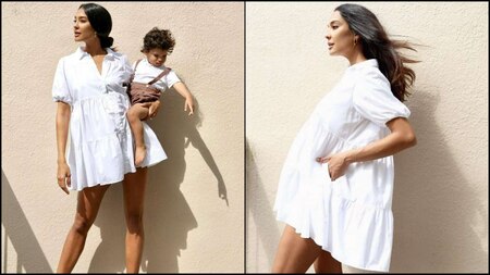 Lisa Haydon looks simply the best in a white dress