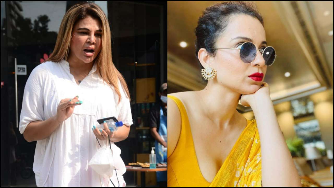 Rakhi Sawant, Kangana Ranaut