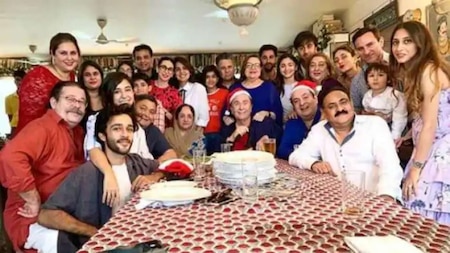 Largest screen family - Kapoor family