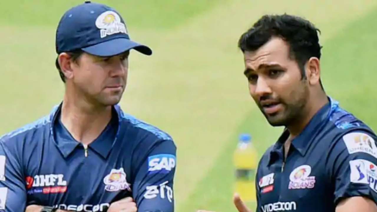 Ricky Ponting and Rohit Sharma - Mumbai Indians (2013)