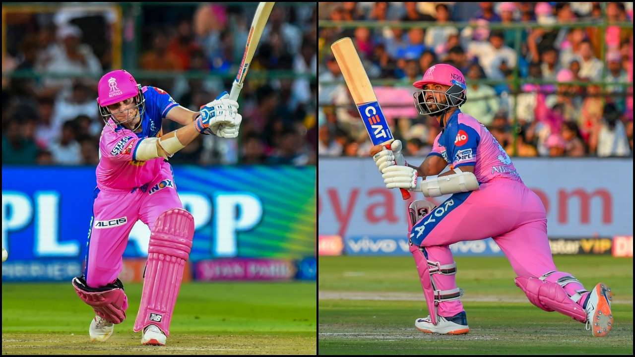 Ajinkya Rahane and Steve Smith - Rajasthan Royals (2019)