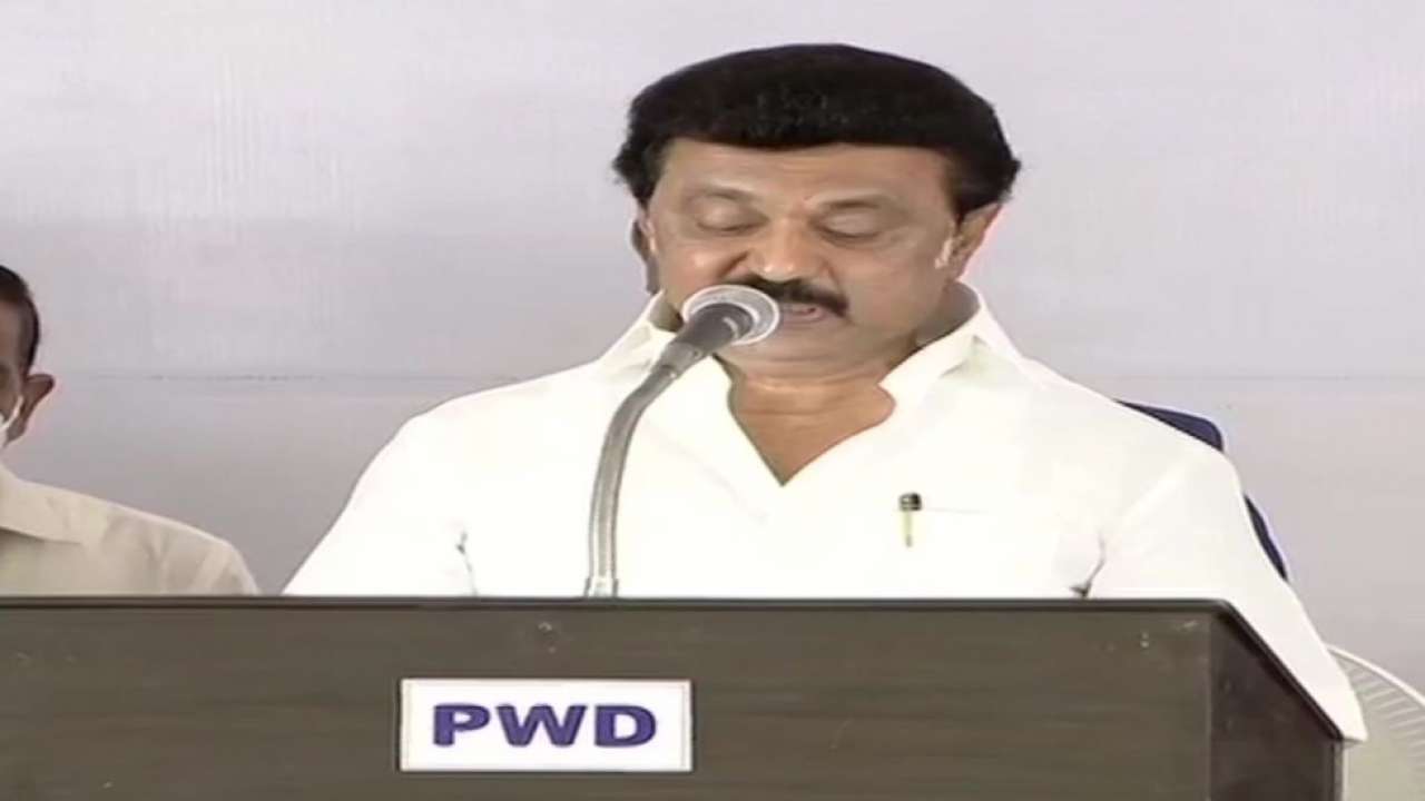 MK Stalin takes oath as new Chief Minister of Tamil Nadu