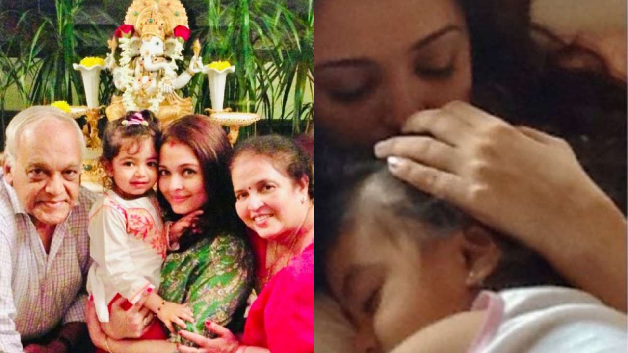 Mother S Day 2021 Aishwarya Rai Bachchan Cuddles Baby Aaradhya Bachchan In Sweet Throwback Photo