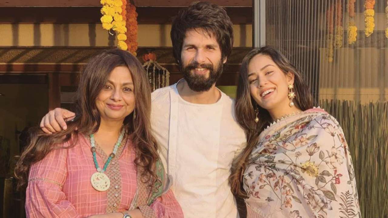 Shahid Kapoor, Mira Rajput, Neelima Azeem