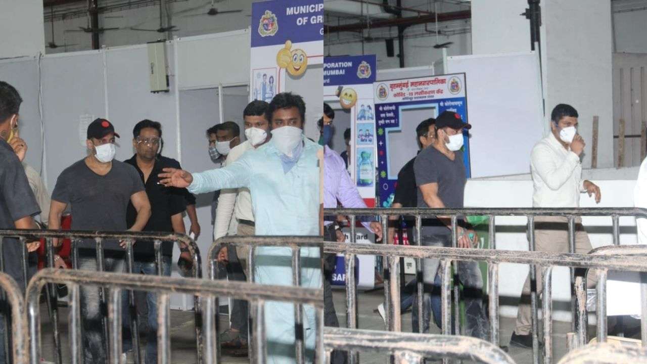 'Love you Sallu': Fan exclaims as Salman Khan arrives to get second jab of COVID-19 vaccine