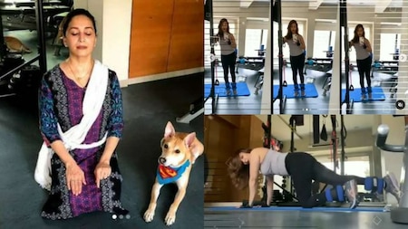 Madhuri Dixit's Mumbai Home: At-home gym