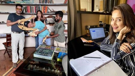Madhuri Dixit's Mumbai Home: Study room