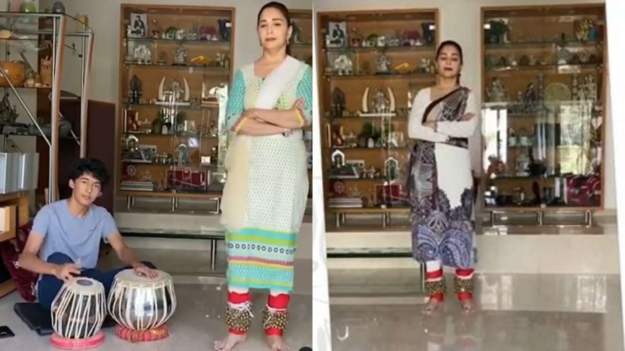 Madhuri Dixit's Mumbai Home: At-home dance studio