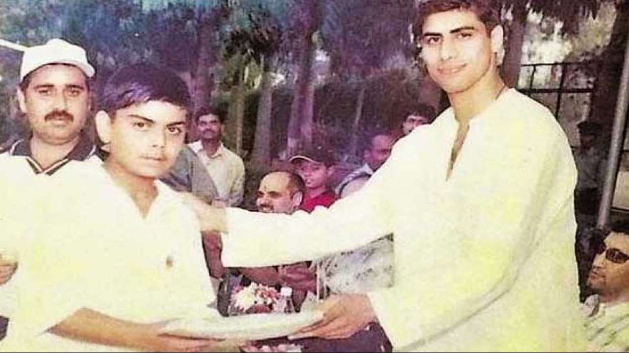 Virat Kohli's photo with Ashish Nehra