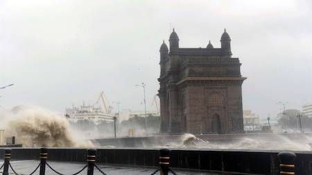 Cyclone Tauktae: Gateway of India, Mumbai