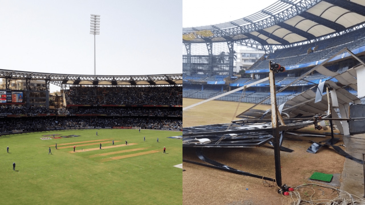 Cyclone Tauktae Doesnt Spare Mumbais Iconic Wankhede Stadium