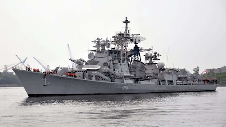 INS Rajput: Decommissioned at Naval Dockyard in Visakhapatnam