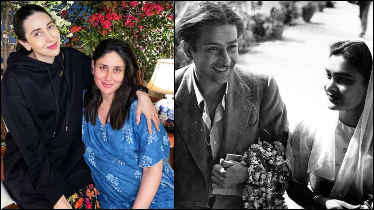 Krishna Kapoor Ki Xx Video - Karisma Kapoor-Kareena Kapoor Khan share beautiful vintage photo of their  'dada and dadi' Raj Kapoor-Krishna Kapoor