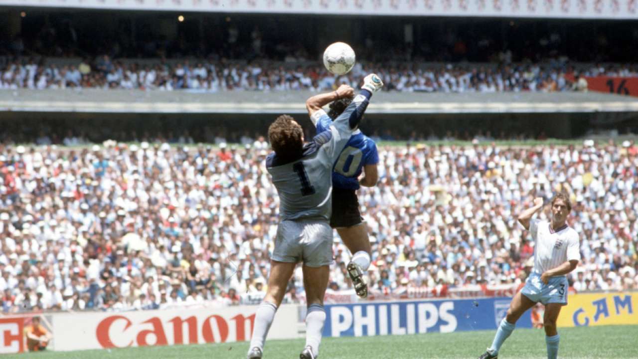 How Diego Maradona S Hand Of God Goal Ignited A Feud Between The Men Who Gave It Soccer The Guardian