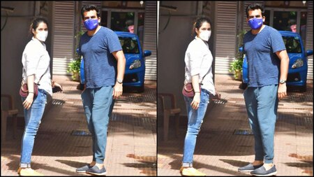 Zaheer Khan and Sagarika Ghatge get snapped in the city