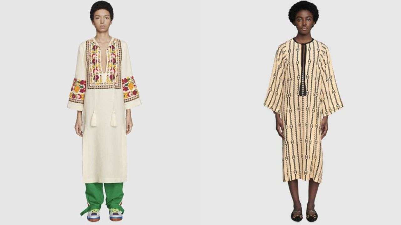 Gucci sells Kaftans worth Rs  lakh, seem to be inspired by Indian kurtas