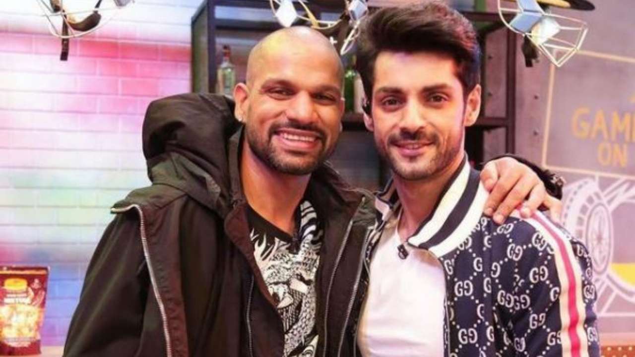 Karan Wahi and Shikhar Dhawan are childhood buddies