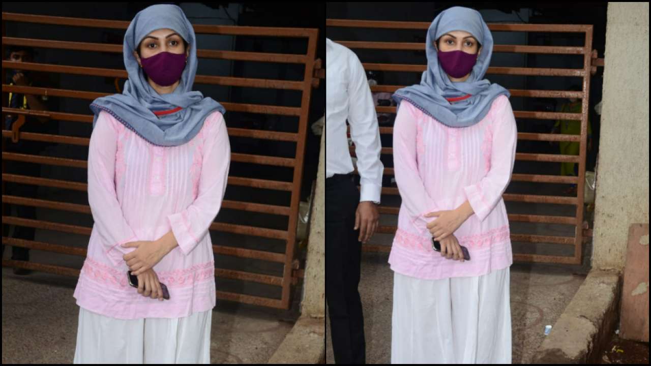 Nisha Rawal addresses media after filing a domestic violence case against husband Karan Mehra