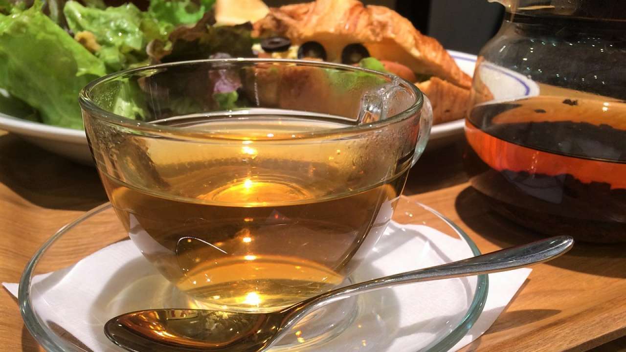 A cup of hot tea/ coffee