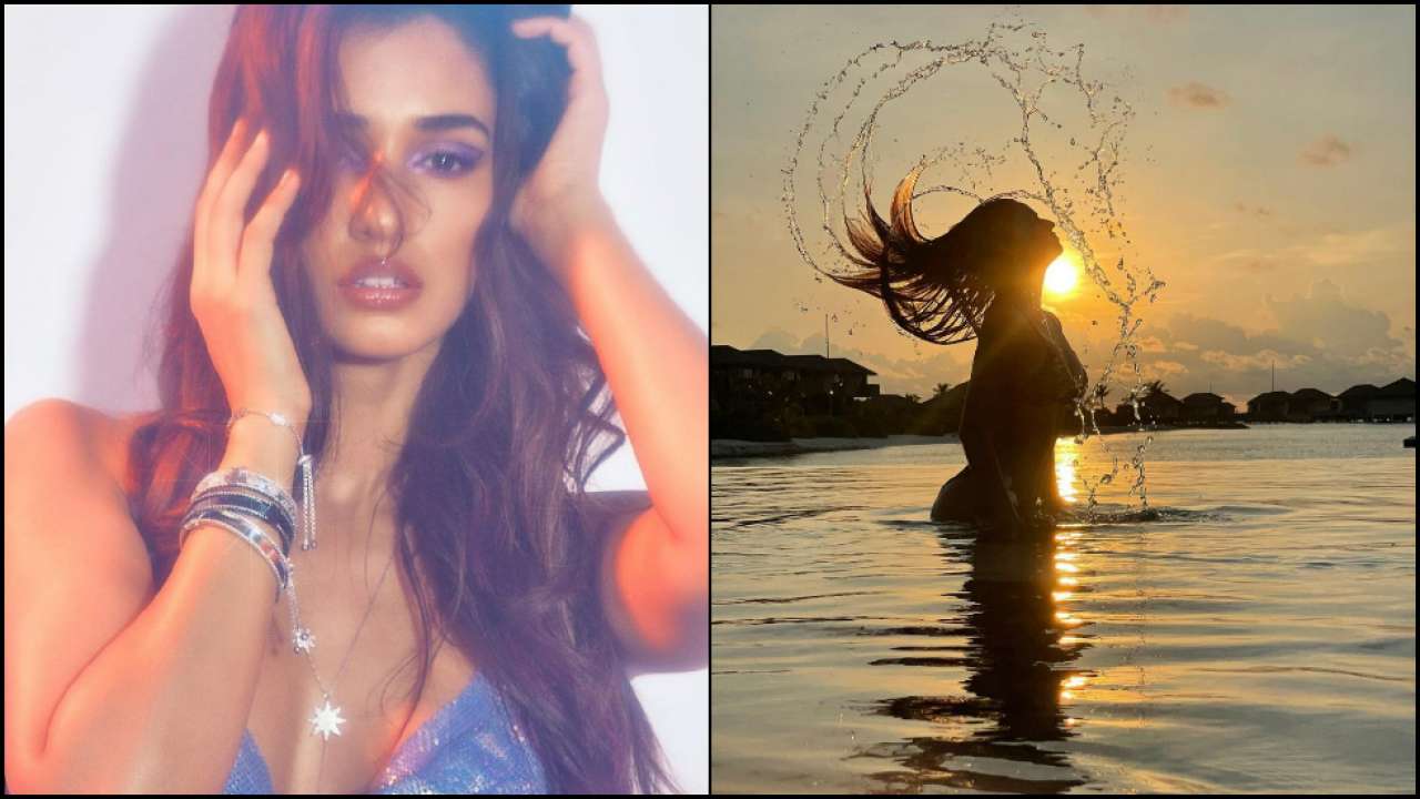 Disha Patani sets fire in water with a throwback bikini photo