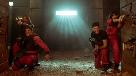 'Money Heist Part 5' First Look - Lisbon, Manila, Denver and Palermo blaze guns during showdown