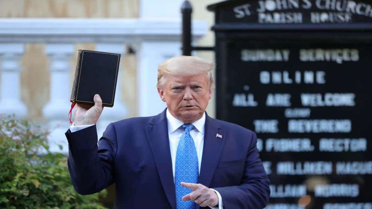 Former US President Donald Trump 