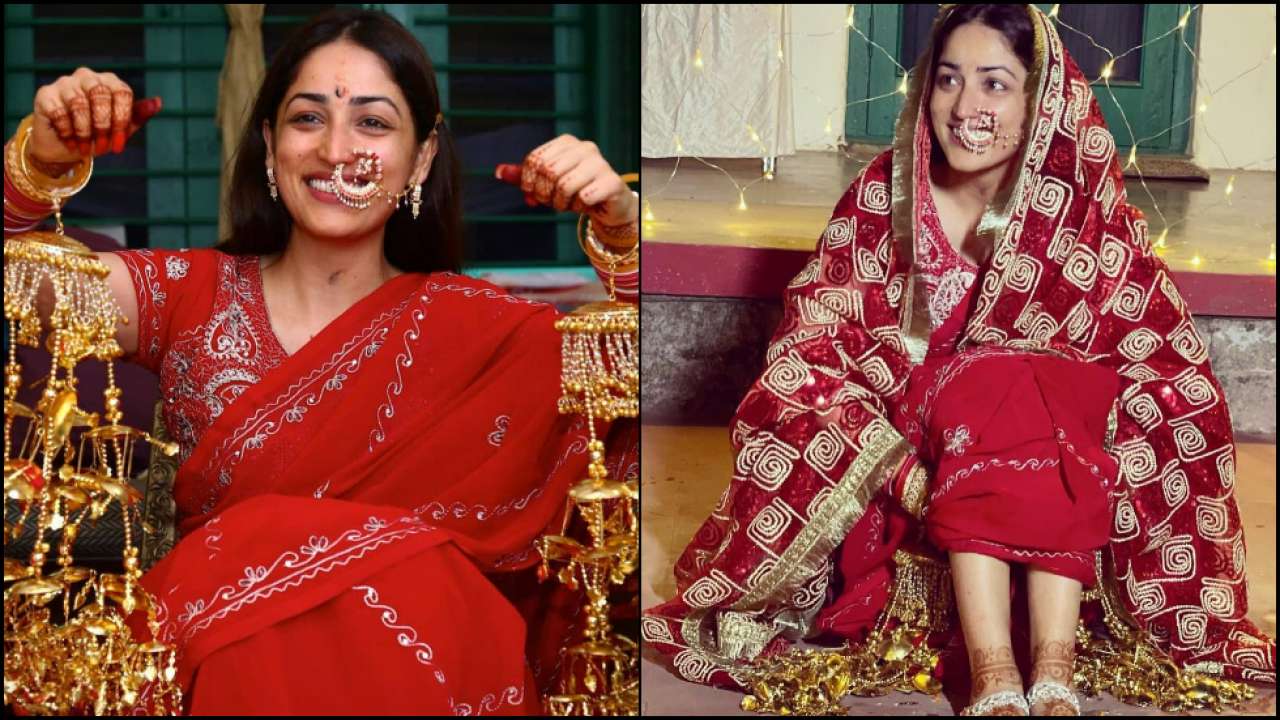 In Pics: Yami Gautam treats fans with beautiful moments from her pre-wedding  rituals