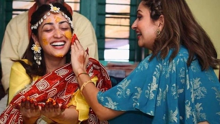 Yami Gautam shares photos from Haldi ceremony