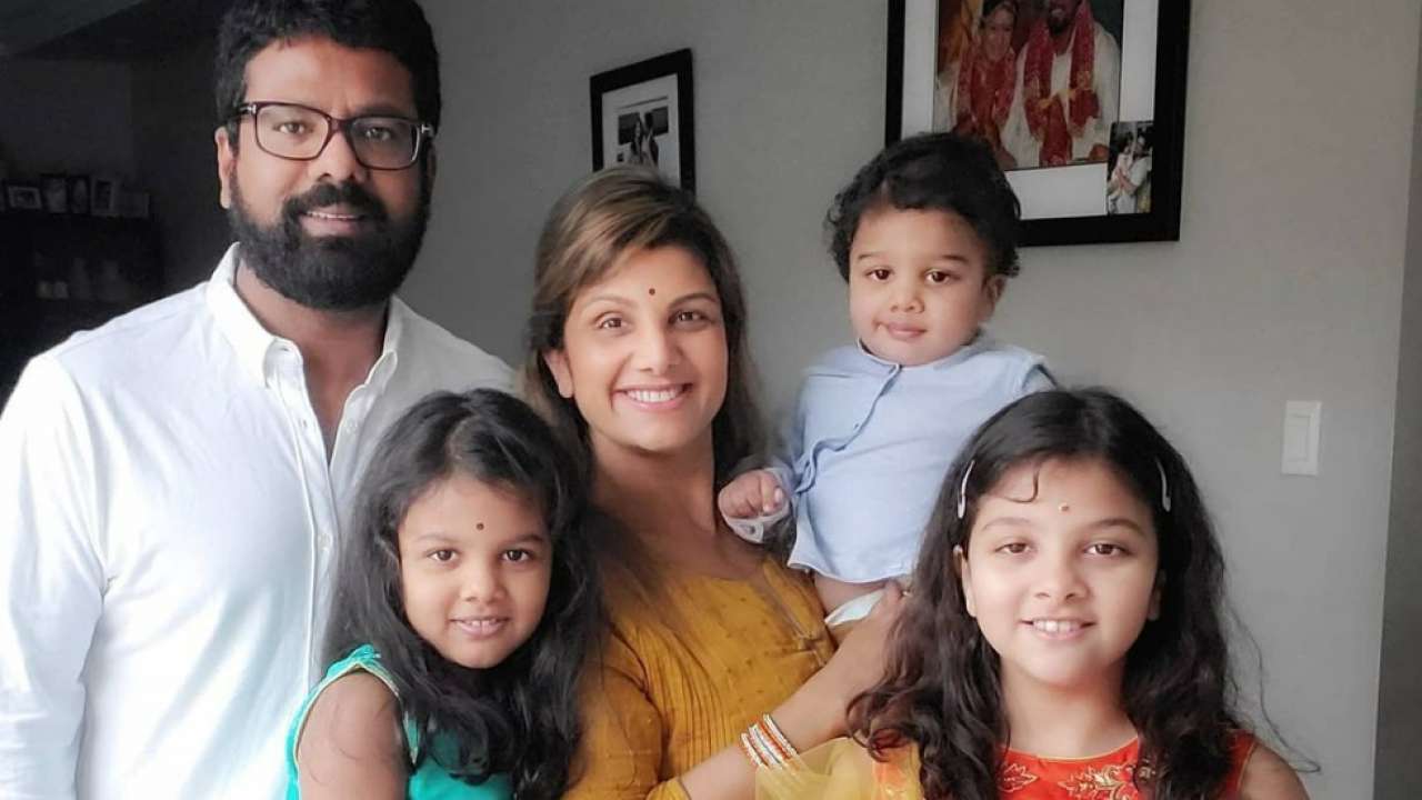 Rambha's family