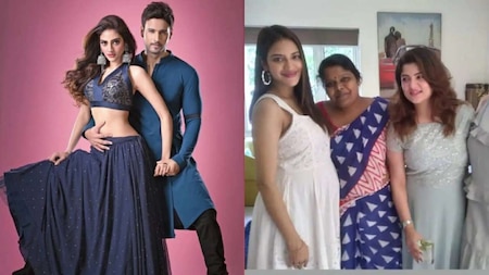 Nusrat Jahan's FIRST photo flaunting baby bump out!