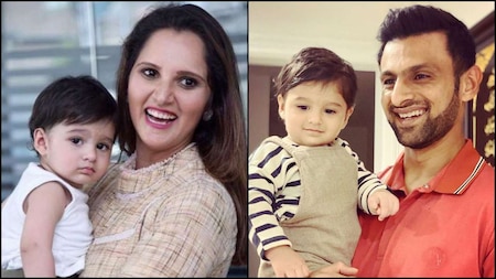 Sania Mirza and Shoaib Malik Son